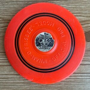 Vintage Wham-O Olympic Pro Model Frisbee Made In Canada